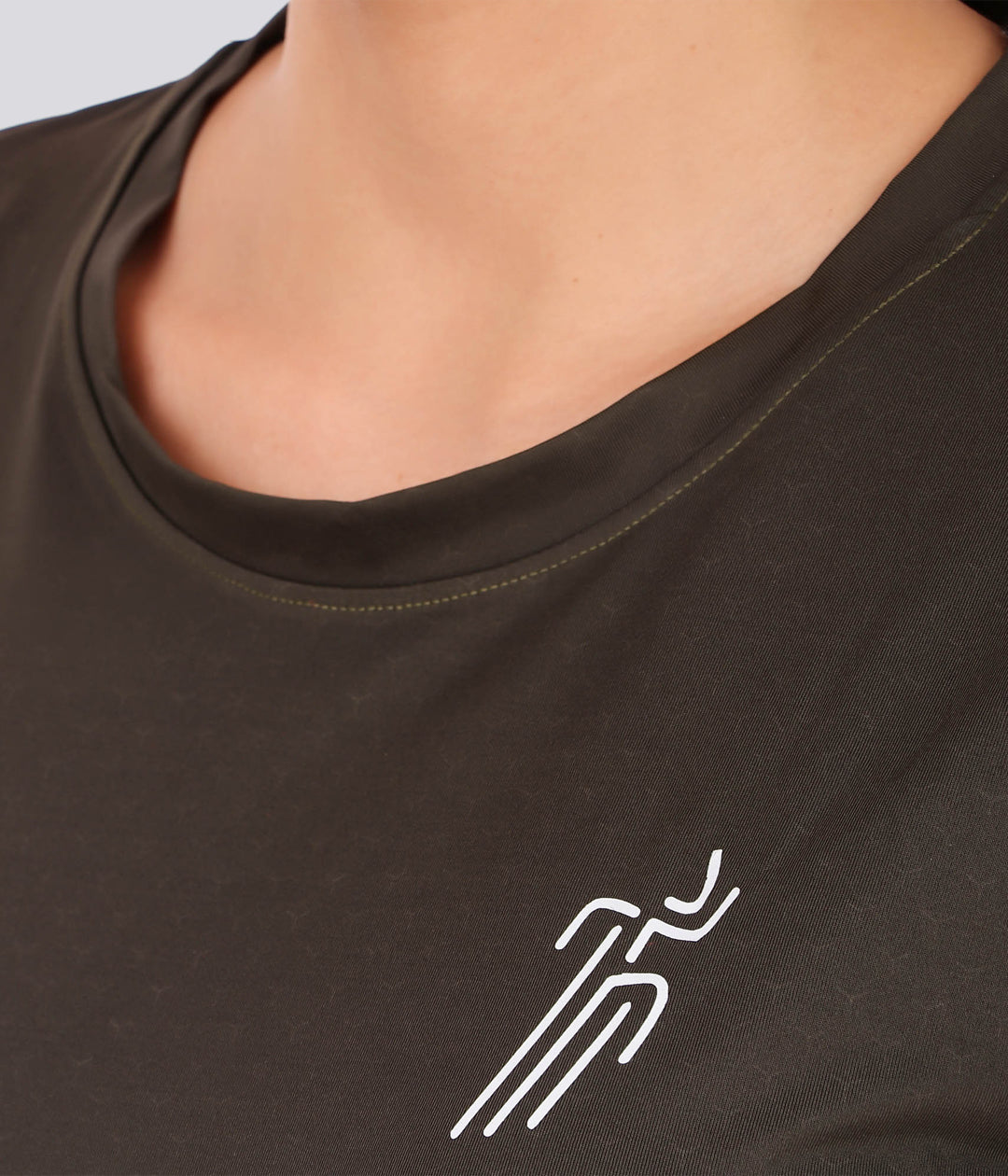 DRI-FIT Women's Workout Tank Top Sports Gym T-shirt (GREEN)