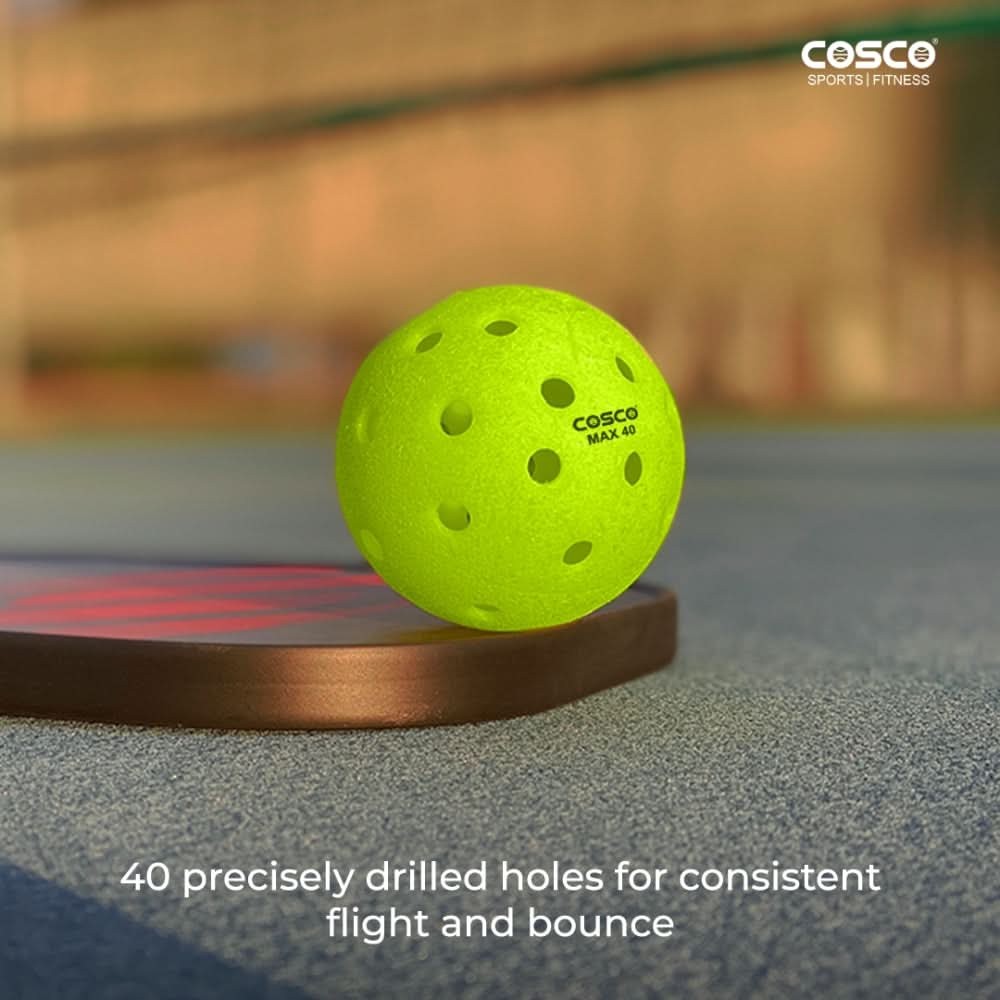 Cosco Max 40 Outdoor Pickleball Ball